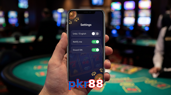 Game list for Pkr88 app section